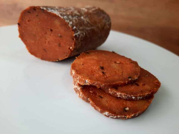 Vegan Pepper Salami