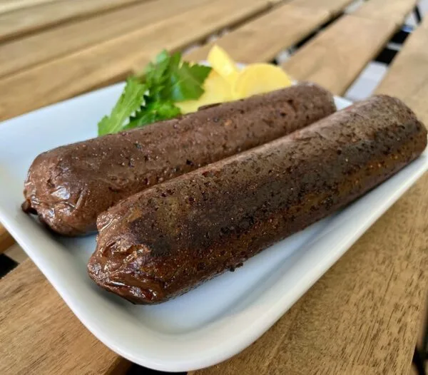 Vegan Black Boudin