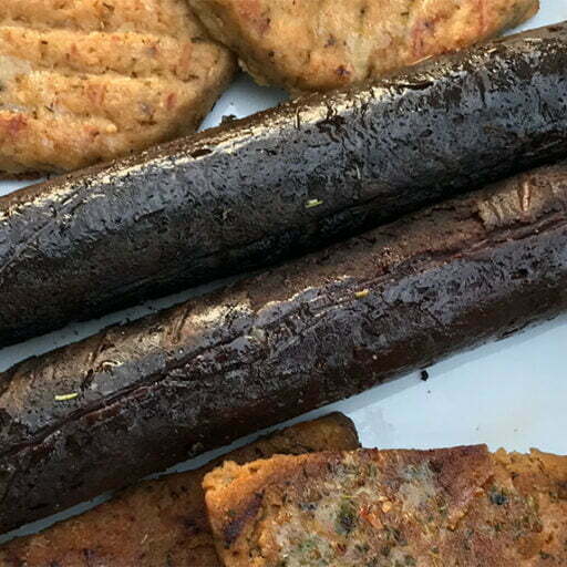 vegan black boudin