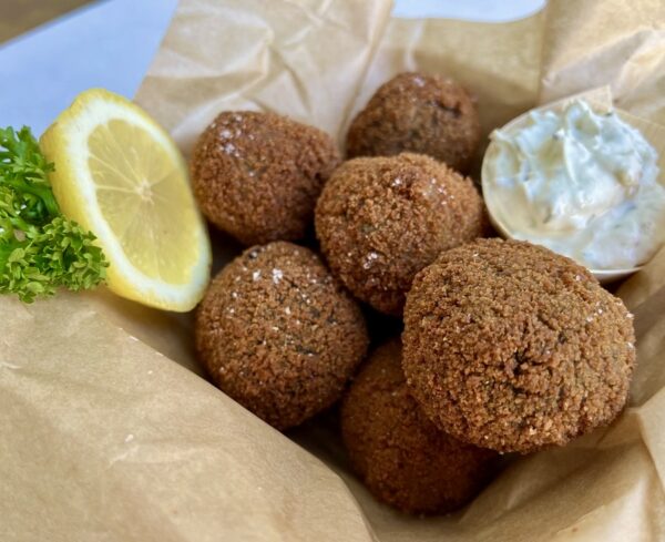 Vegan Zeevruchten Arancini