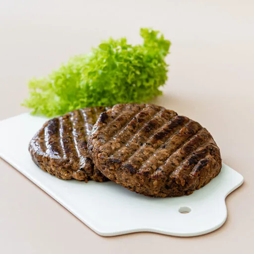 Vegan black bean burger