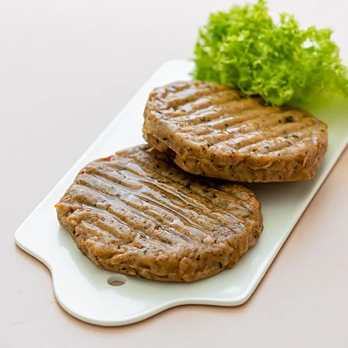 Vegan herbie burger