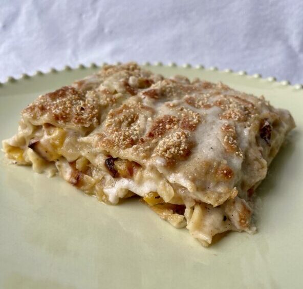 Butternut & Caramelised Onion Lasagna