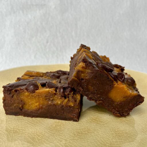 Brownie Pumpkin Spice Swirl