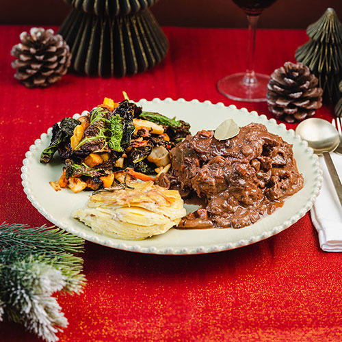 Vegan Beef Bourguignon