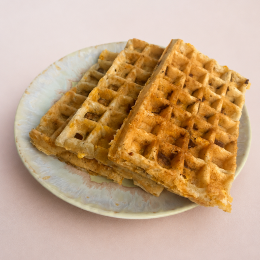 Savoury Chorizo Cheddar Waffles