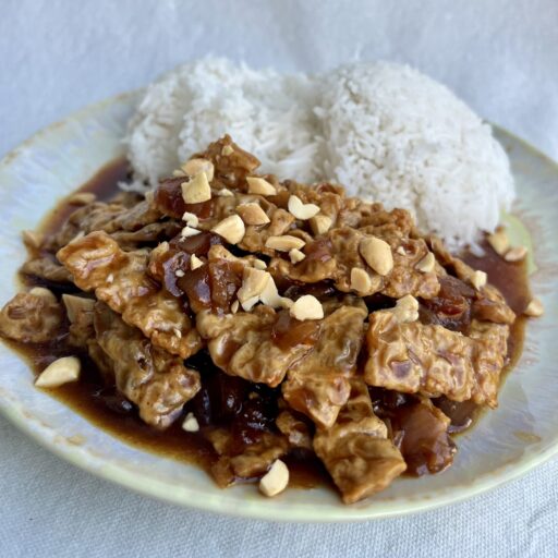 Caramelised pork